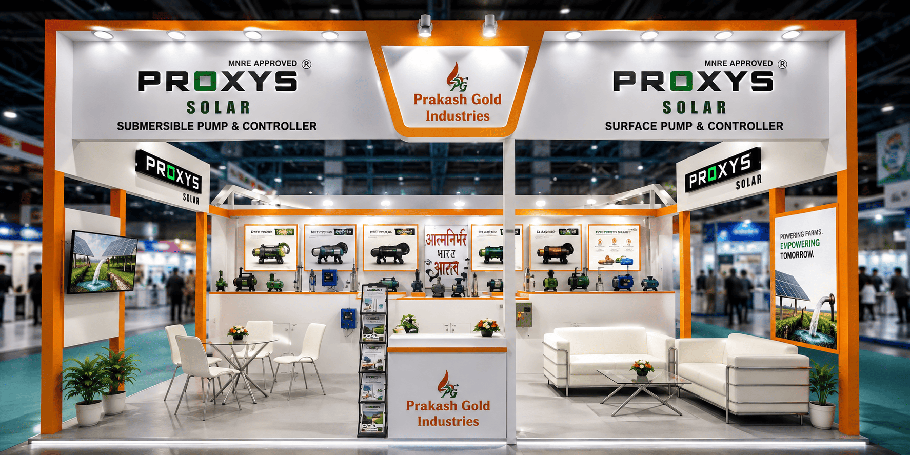 Prakash Gold Ind Pvt Ltd — Proxys Solar Pump manufacturing